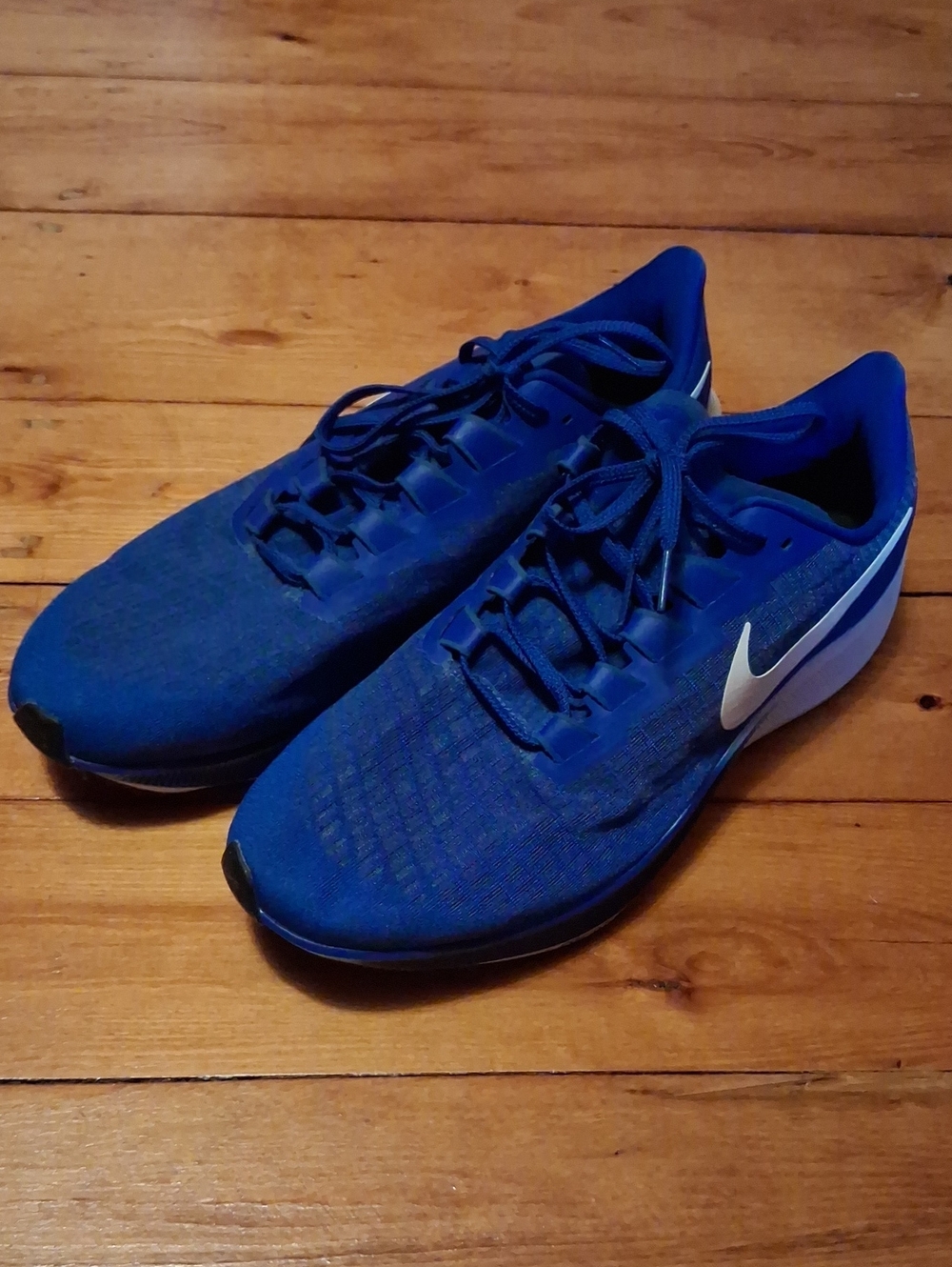 Nike Zoom Prgasus 37 Royal Blue Running Shoes Mens 12.5